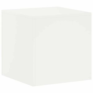 vidaXL Suport pentru plante Alb 40 x 40 x 40 cm Oțel