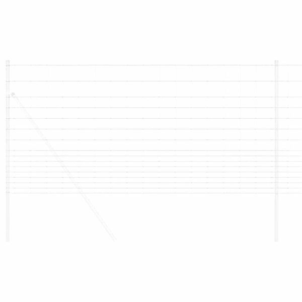 vidaXL Gard sălbatic Galvanizat prin imersie la cald