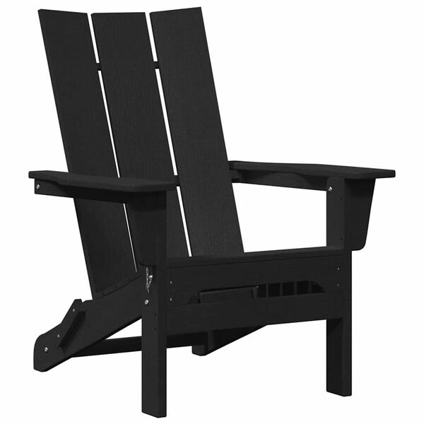 vidaXL Mobilier de lounge pentru grădină 2 pcs Negru