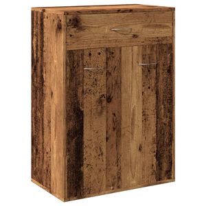 vidaXL Pantofar, lemn vechi, 60x35x84 cm, lemn prelucrat