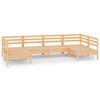 vidaXL Set mobilier de grădină, 6 piese, lemn masiv de pin