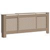 vidaXL Mască pentru calorifer, 205 cm, MDF