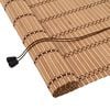 vidaXL Rulou textil Natură 60 x 160 cm Bambus