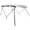 vidaXL Parasolar Bimini 4 arcuri pereți laterali, 243x(200-213)x137 cm