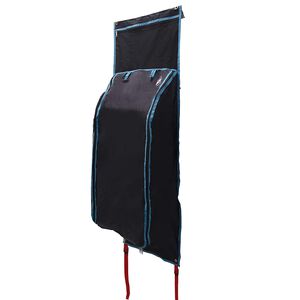 vidaXL Pungă de stocare Negru și Albastru 140 x 43 cm oxford