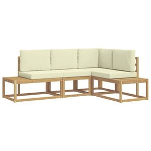 vidaXL Set de canapele de exterior 4 buc. 4-Locuri Poliester