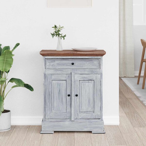 vidaXL Dulap de depozitare 63 x 30 x 79 cm Lemn masiv de mahon