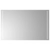 vidaXL Oglindă de baie cu LED, 50x80 cm