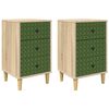 vidaXL Dulap de noapte GELEEN 2 buc. Stejar Sonoma 36 x 33 x 60 cm