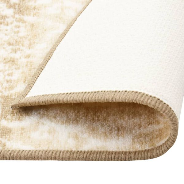 vidaXL Covor traversă, auriu, 80x500 cm