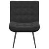 vidaXL Scaun de relaxare negru 64x74x84 cm catifea