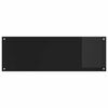vidaXL Spate de bucătărie Negru 120 x 40 x 0,6 cm sticlă securizată