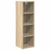 vidaXL Dulap suspendat Stejar Sonoma 30 x 29,5 x 100 cm Lemn compozit