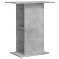 vidaXL Suport acvariu, gri beton, 60,5x36x72,5 cm, lemn prelucrat
