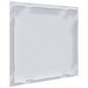 vidaXL Panouri de acces Alb 40 x 40 cm Plastic ABS
