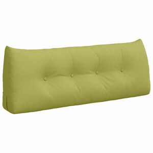 vidaXL Perna pentru spate Verde deschis 120 x 24 x 50 cm țesătură