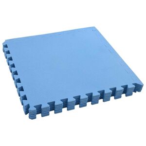 vidaXL Covor de bazin pentru piscină 6 pcs albastru 2,16 ㎡ Spumă EVA