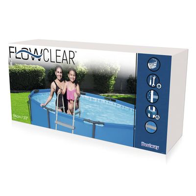 Bestway Scară de siguranță piscină cu 4 trepte Flowclear 122 cm, 58331