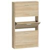 vidaXL Pantofar, stejar, 59x17x108 cm, lemn prelucrat