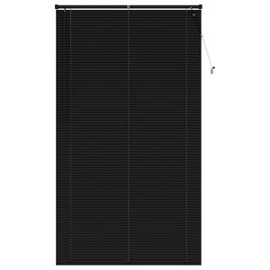 vidaXL Jaluzea venetiană Manual Ajustabil Negru 213 x 110 cm PVC