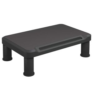 vidaXL Suport pentru monitor, negru, 38x24x10,5 cm