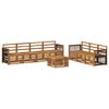 vidaXL Seturi de canapele 8 buc. Lemn Solid de Acacia
