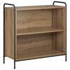 vidaXL Dulap pentru cărți 80 x 33 x 80 cm Lemn prelucrat