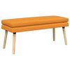 vidaXL Bancă cu două straturi Galben &Icirc;ntunecat 110 x 40 x 47 cm