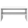 vidaXL Masă de cafea Alb 80 x 50 x 40 cm Lemn compozit