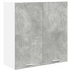 vidaXL Dulap suspendat Gri Beton 80 x 31 x 80 cm Lemn prelucrat