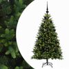 vidaXL Brad de Crăciun artificial cu globuri 120 cm 150 LED-uri