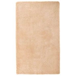 vidaXL Covor shaggy cu pom &icirc;nalt, NAVARRA, bej, 60x100 cm, poliester