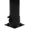 vidaXL Duș solar, negru, 214 cm, 9 L