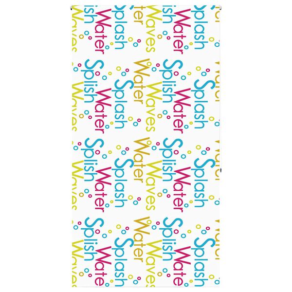 vidaXL Jaluzea cu rolă de duș 120x240 cm lățime material 116 cm