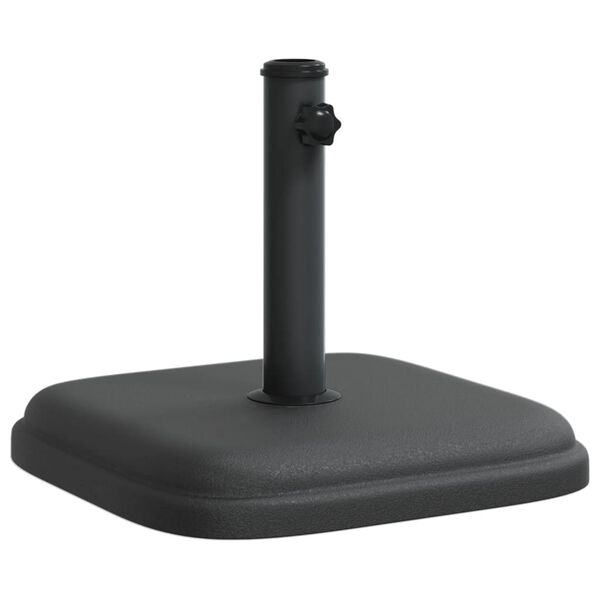 vidaXL Suport umbrelă pentru st&acirc;lpi &Oslash;32/35/38 mm, 11 kg, pătrat