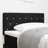 vidaXL Tăblie cap cu headboard Negru 100 cm Piele artificială