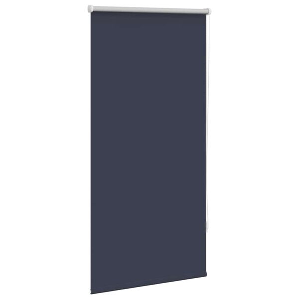 vidaXL Jaluzea opacă 64,4x120 cm, lățime material 60 cm, albastru-marin