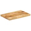 vidaXL Blat de masă margine naturală, 60x20x2,5 cm, lemn masiv mango