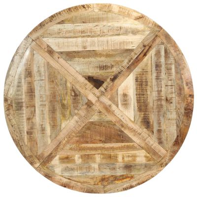 vidaXL Masă de bucătărie, 150x76 cm, lemn masiv de mango, rotund