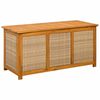 vidaXL Cutie de depozitare pentru grădină 185 L Lemn Solid de Acacia