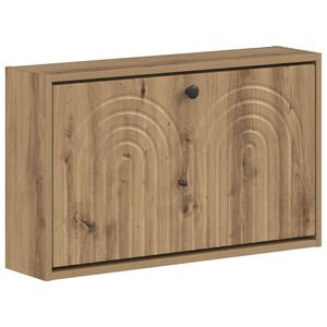 vidaXL Dulap pentru pantofi montat pe perete ALKMAAR 71 x 17 x 43 cm