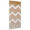 vidaXL Cortină pentru ușa de insecte multicolor 200 x 100 cm Bambus