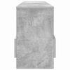 vidaXL Raft pentru reviste Gri din beton 102 x 30 x 45 cm