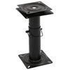 vidaXL Piedestal scaun pentru barcă, pivotant la 360&deg;, oțel