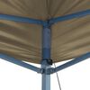 42511 vidaXL Foldable Tent Pop-Up 3x4,5 m Cream White