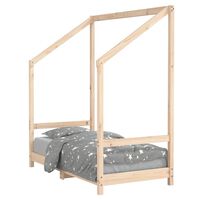 vidaXL Cadru de pat pentru copii, 70x140 cm, lemn masiv de pin