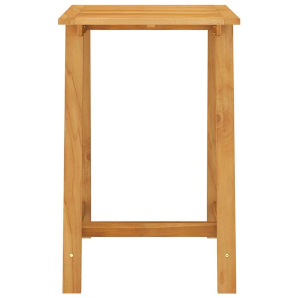 vidaXL Set mobilier de bar de grădină, 3 piese, gri