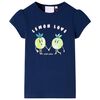 Tricou pentru copii, bleumarin, 128