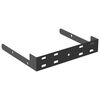 vidaXL Rafturi de perete suspendate, 4 buc., alb, 23x23,5x3,8 cm, MDF