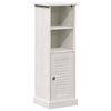 vidaXL Dulap de Baie cu raft VIGO Alb și Alb Antic 37 x 34 x 110 cm